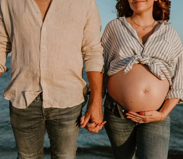 La s&eacute;ance  <span>grossesse</span>