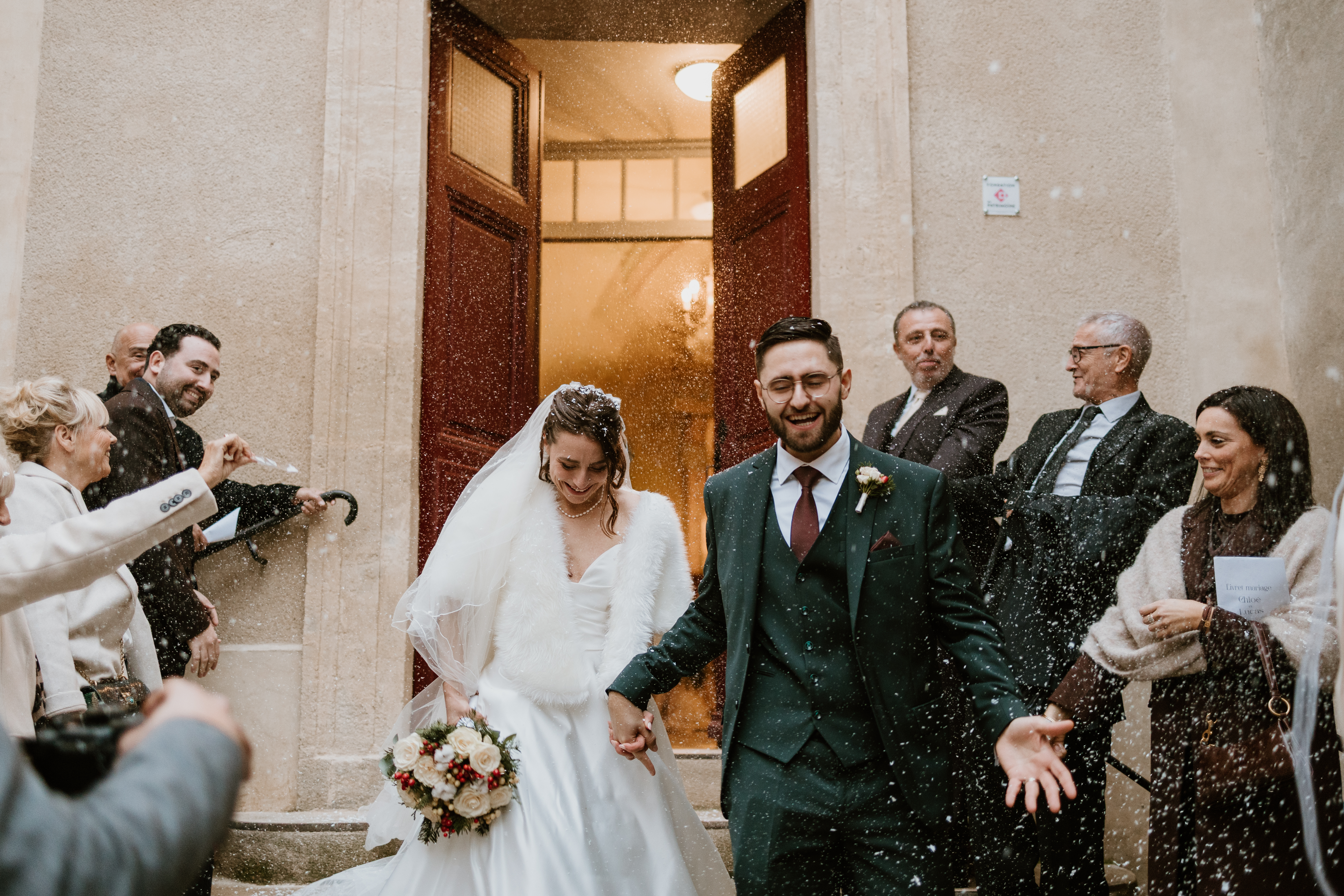 mariage religieux en hiver