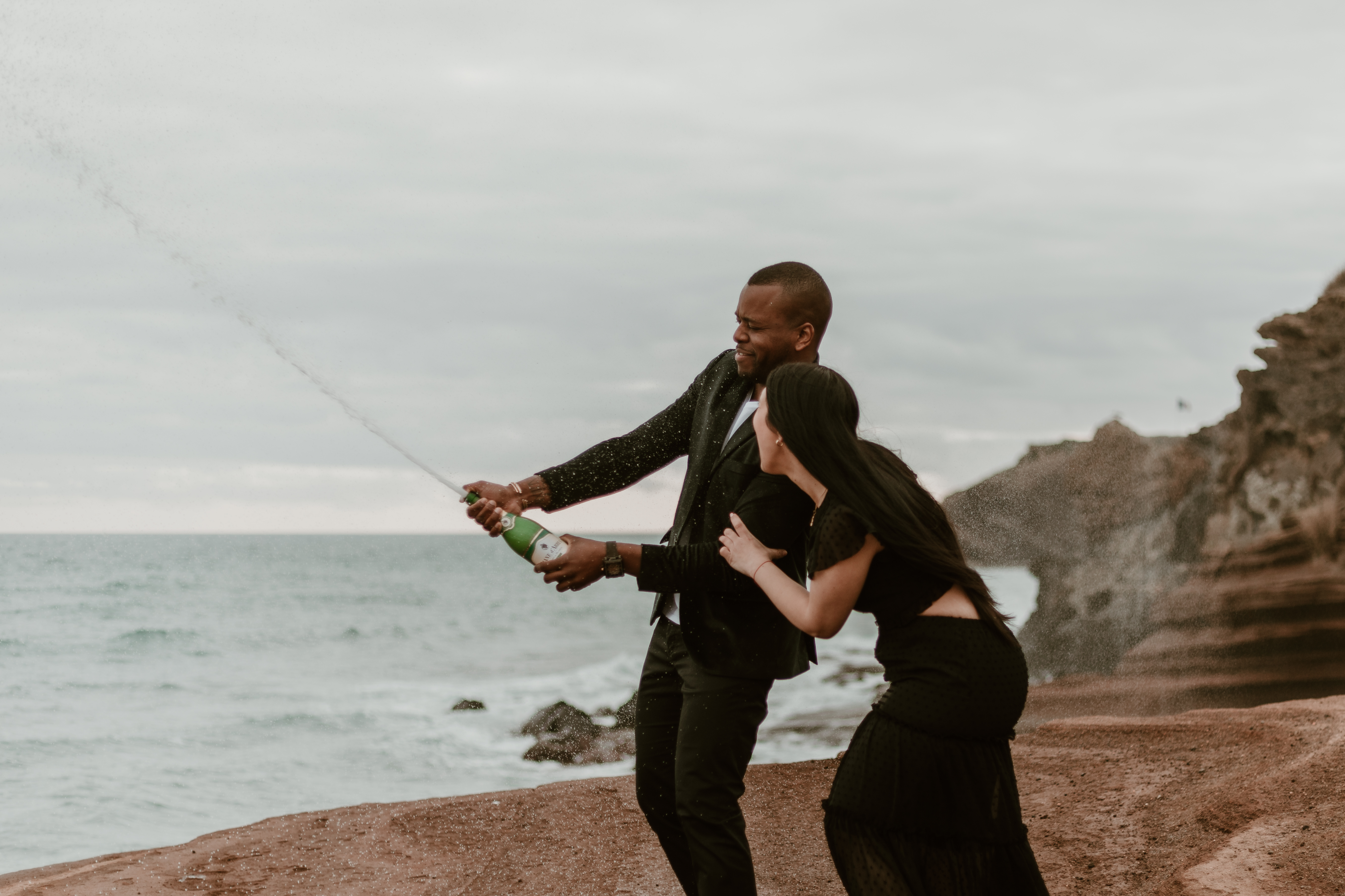 shooting couple avant mariage