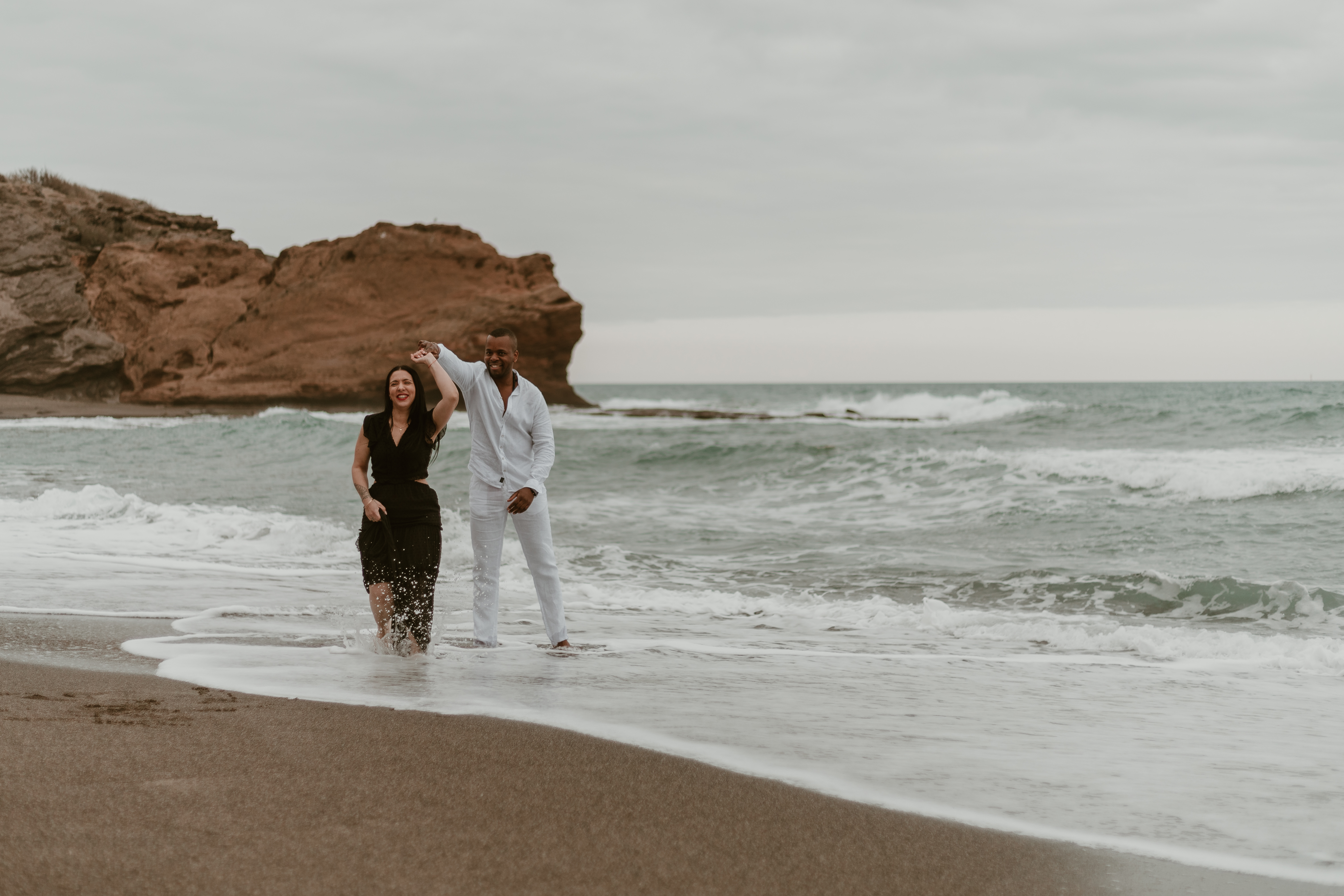 shooting st valentin à la plage